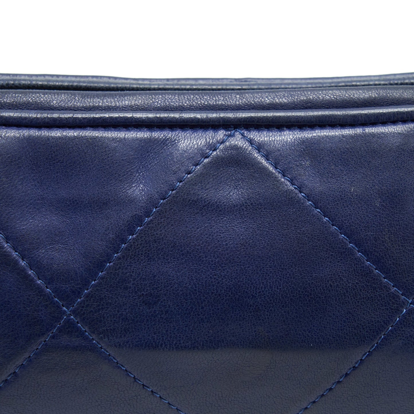 Chanel  Barrel Bag Lambskin Navy