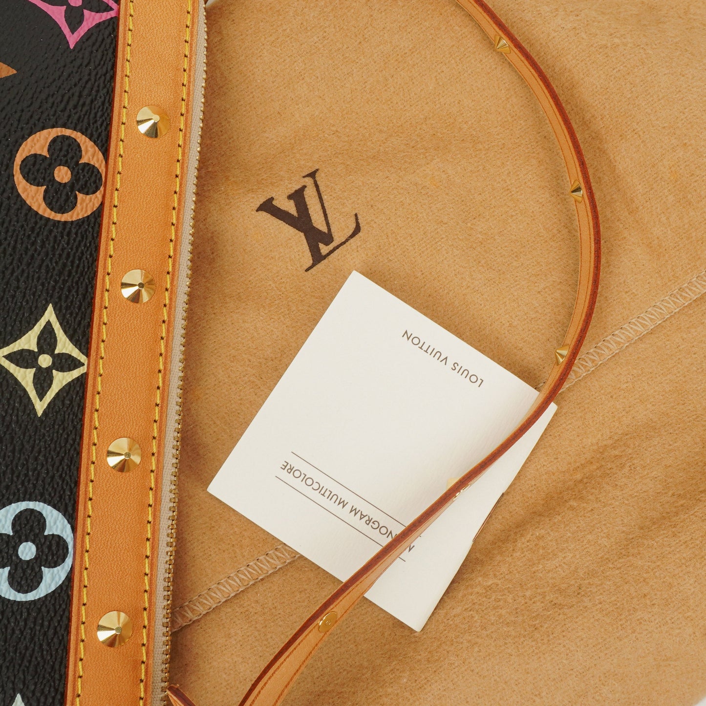 Louis Vuitton Takashi Murakami Pochette Accessoire Multicolor Clutch Handbag