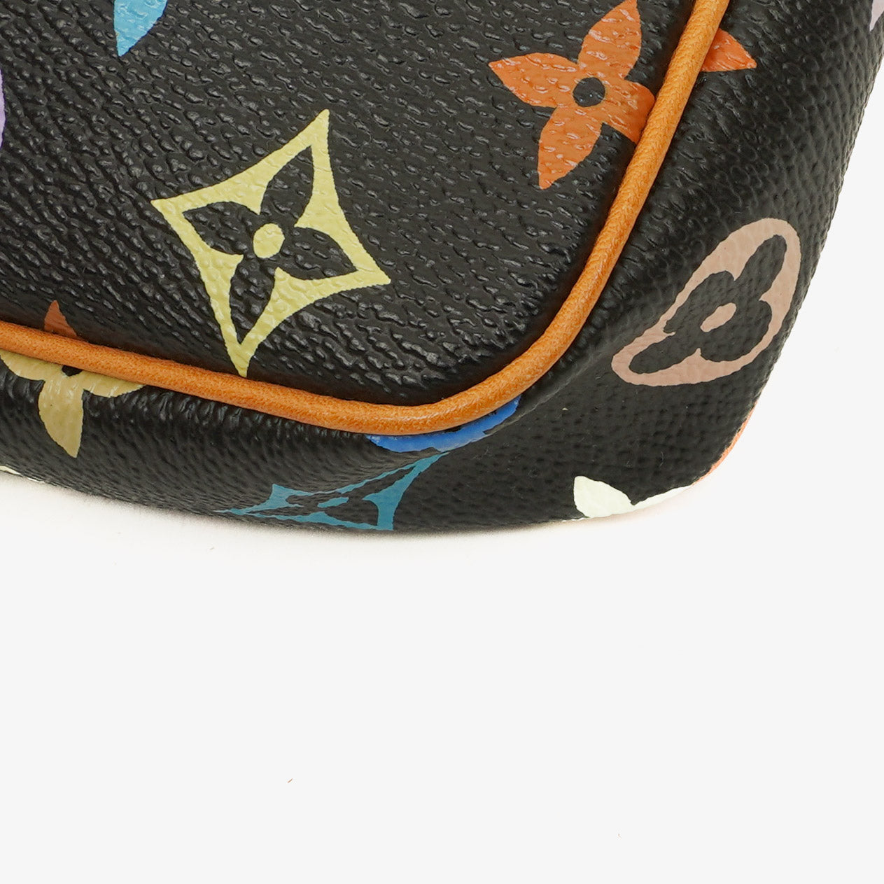 Louis Vuitton Takashi Murakami Pochette Accessoire Multicolor Clutch Handbag