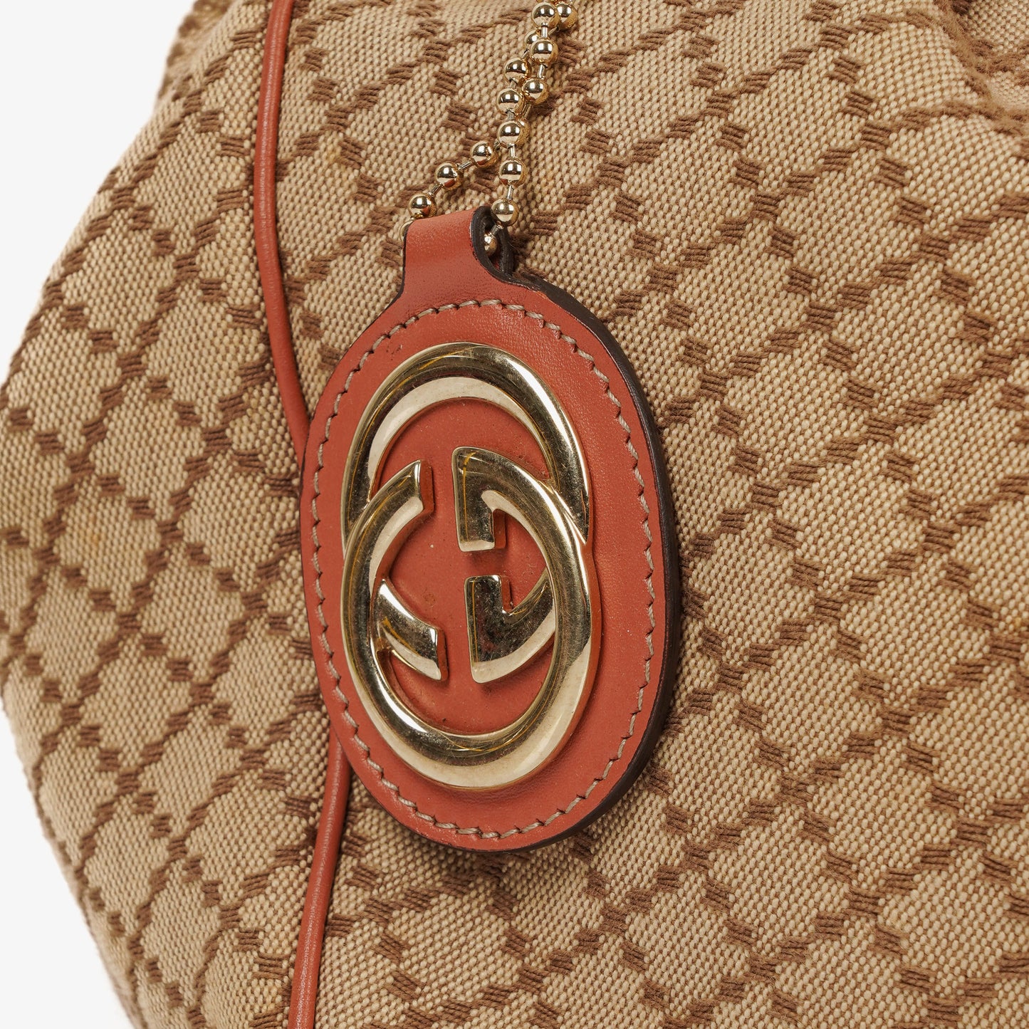 Gucci Sukey Beige Monogram Tote Bag
