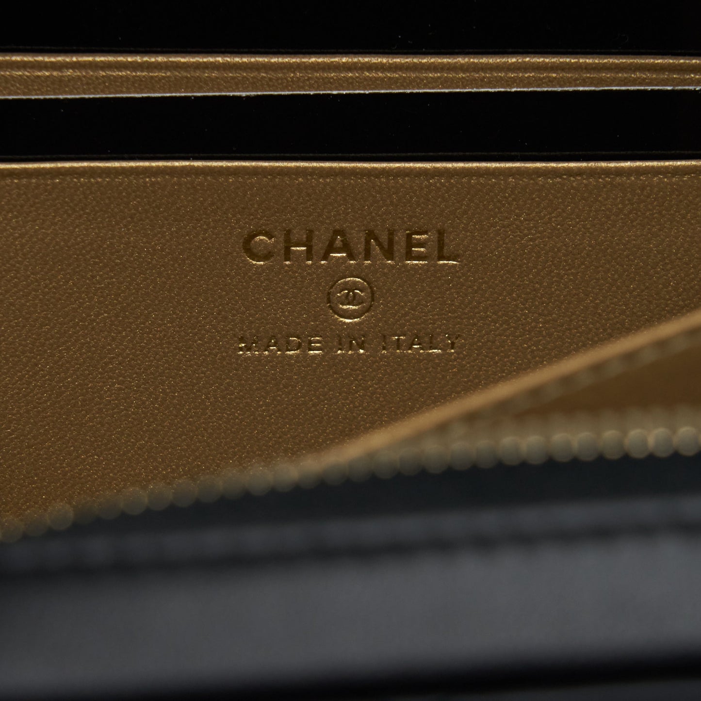 Chanel Pearl Crush Camera Bag Lambskin Black
