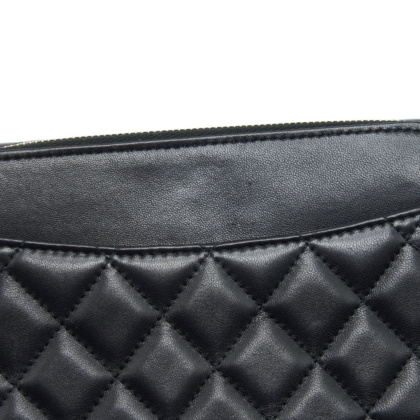 Chanel Limited Charm Double Layer Mini Chain Bag Lambskin Black