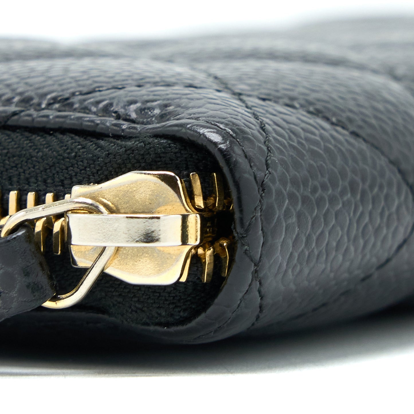 Chanel Zippy Long Wallet Caviar Black