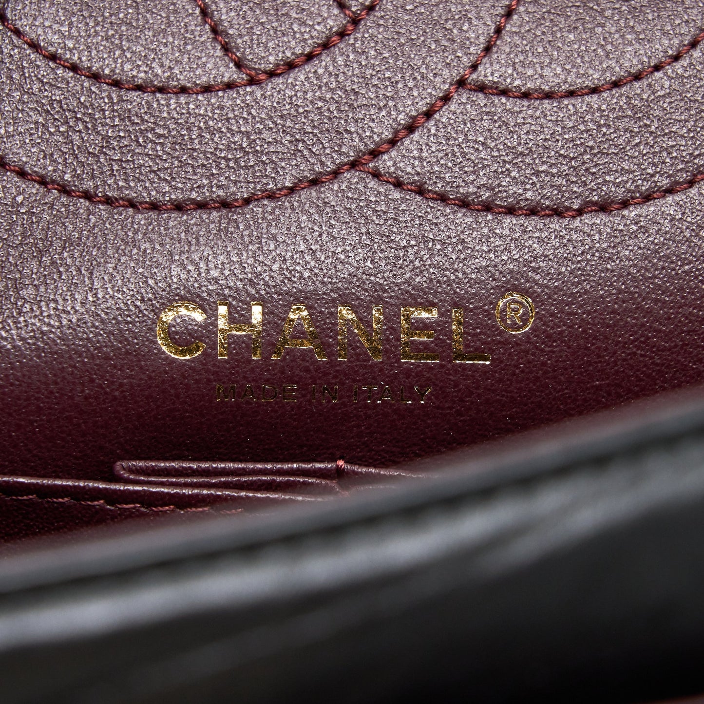 Chanel Small 2.55 Reissue Flap Bag Aged Calfskin Black Brushed