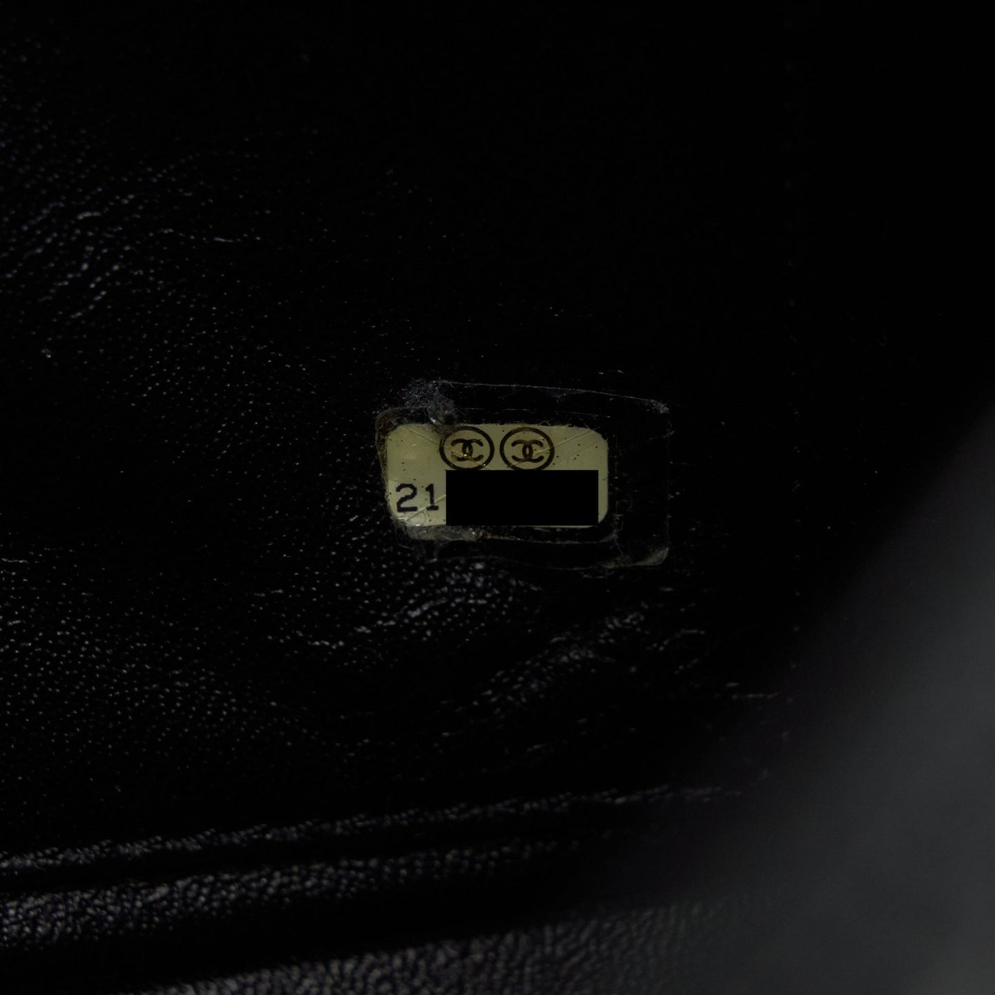 Chanel Shopping Tote Bag Caviar Black