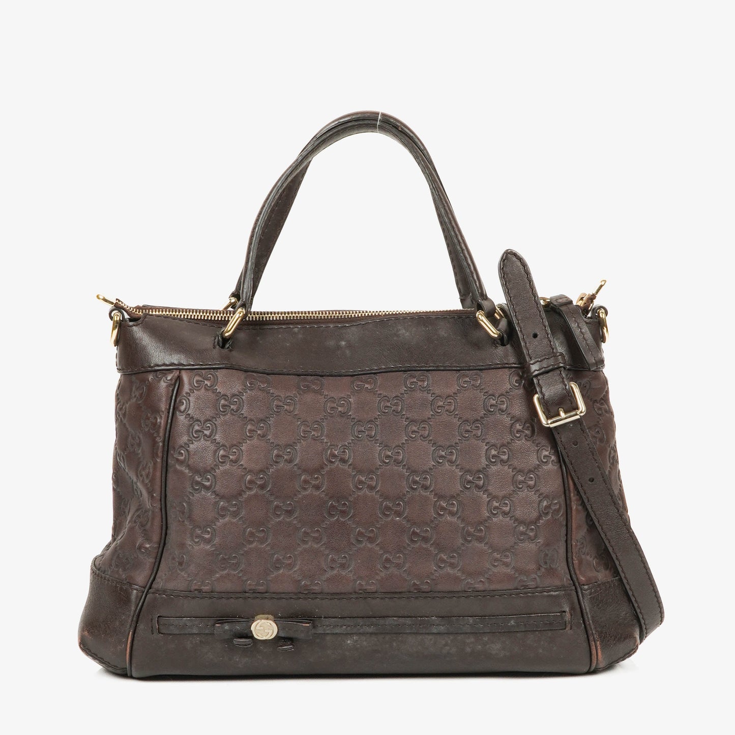 Gucci Guccissima Mayfair Convertible Tote