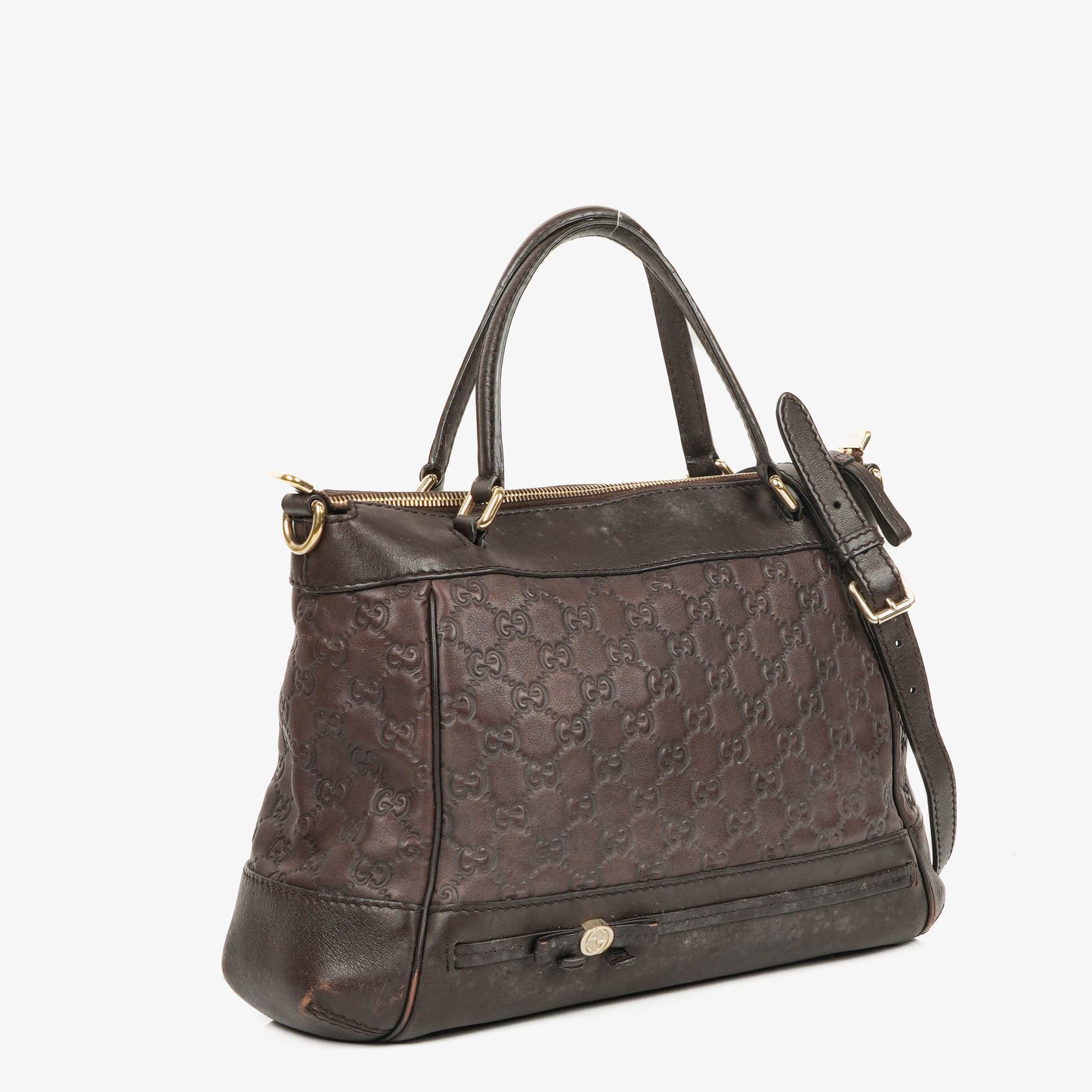 Gucci Guccissima Mayfair Convertible Tote