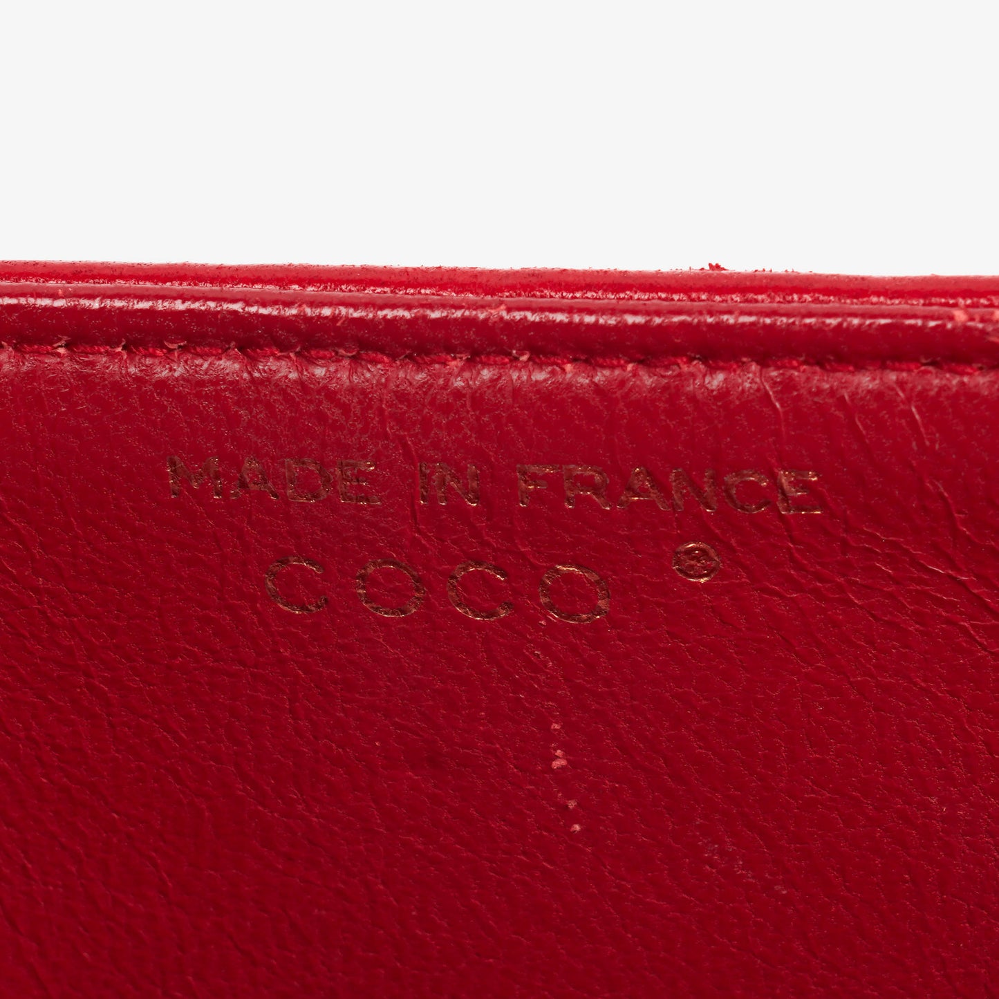Chanel  Classic Double Flap Bag in Quilted Red Lambskin with 24K Gold-Plated Hardware