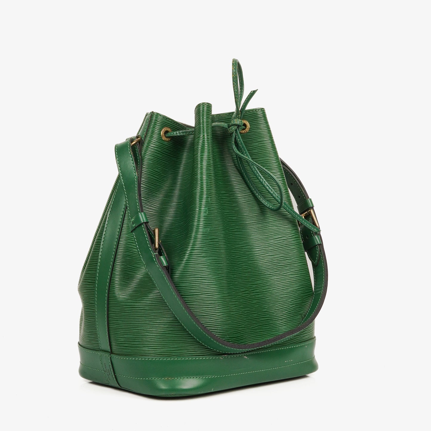 Louis Vuitton Noe Grande GM Green EPI Leather Shoulder Bag