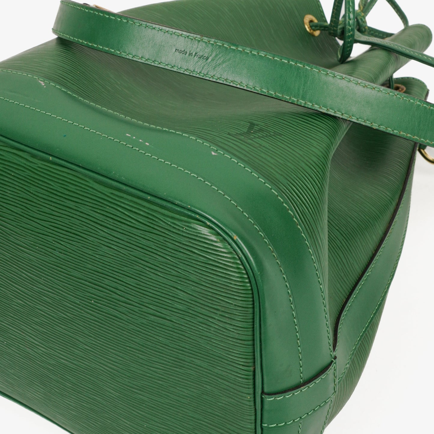 Louis Vuitton Noe Grande GM Green EPI Leather Shoulder Bag