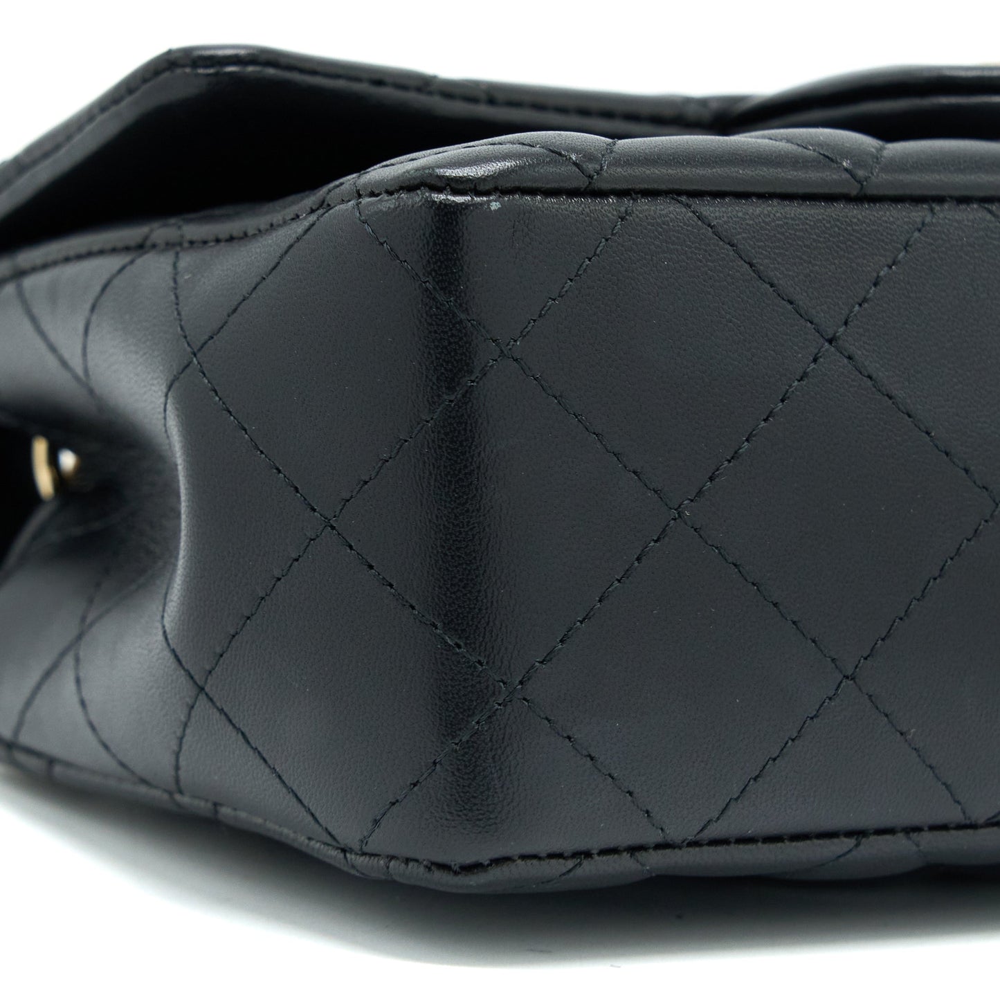 Chanel Mini Rectangular with Coco Bag Charm Limited Edition Lambskin Black L