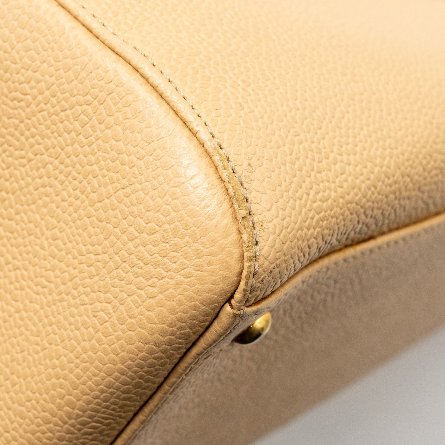 Chanel  Tote Bag Caviar Beige