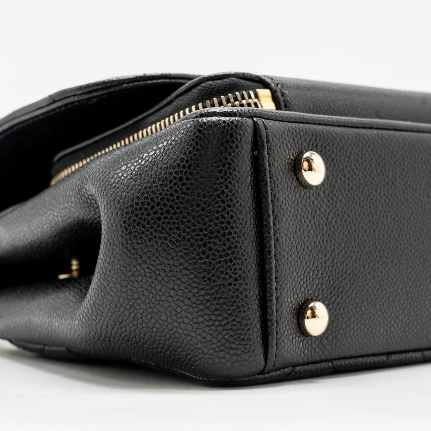 Chanel Small Business Affinity Caviar Black L (Microchip)