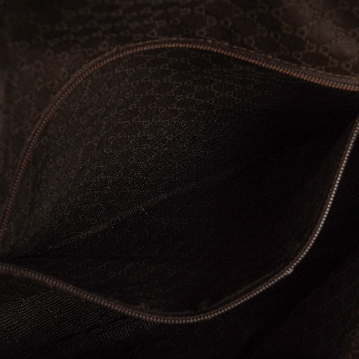 Gucci Bamboo Top Handle Beige Canvas Brown Lerahter Hobo Bag