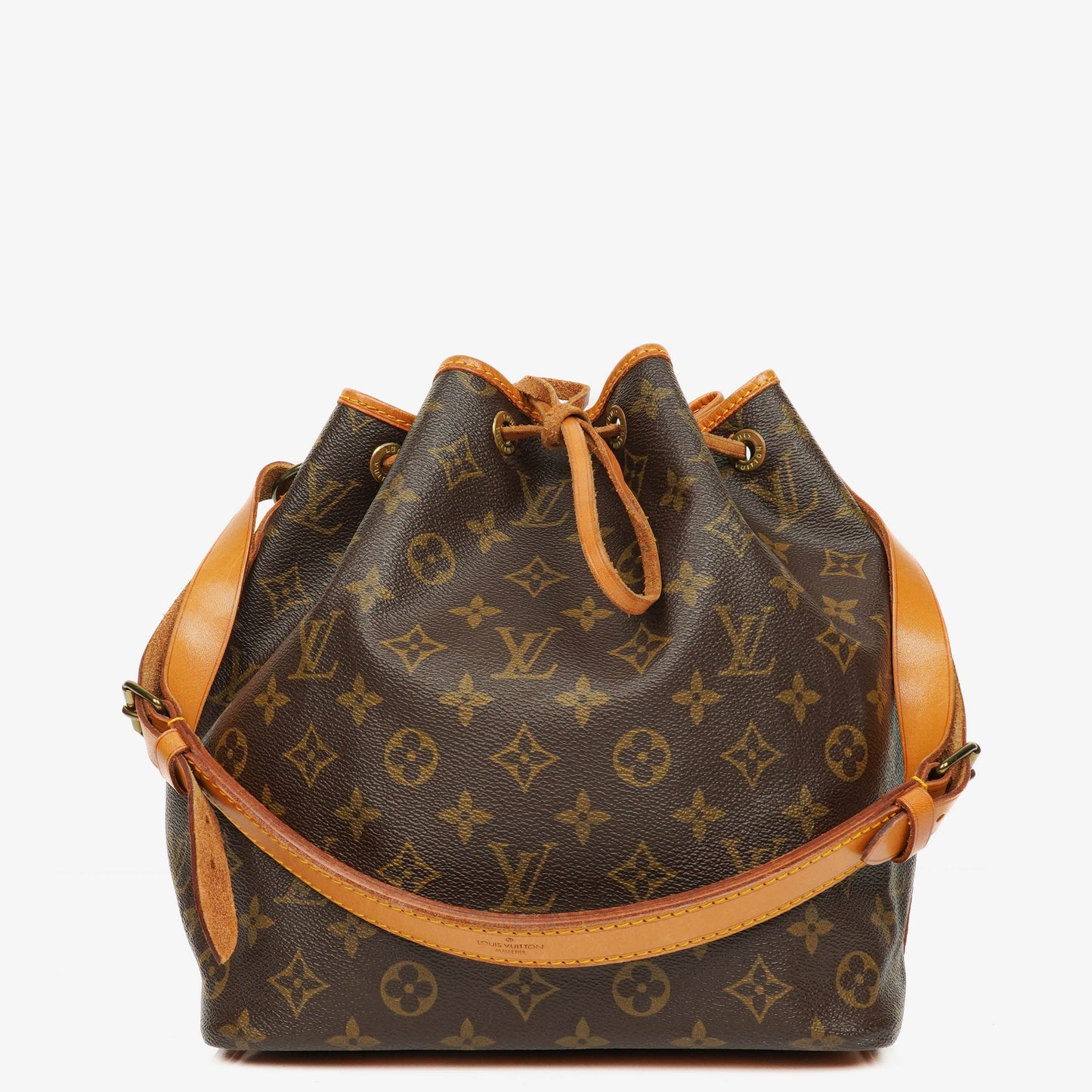 Louis Vuitton Petit Noe Monogram Canvas Shoulder Bag