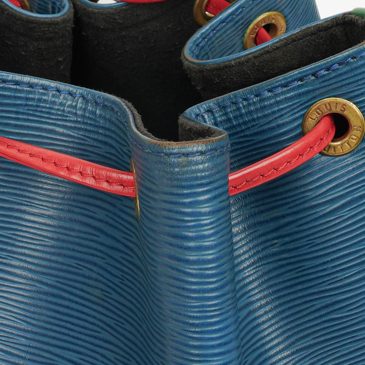 Louis Vuitton Noe Grande GM Multicolour Blue/Green/Red Epi Leather Shoulder Bag