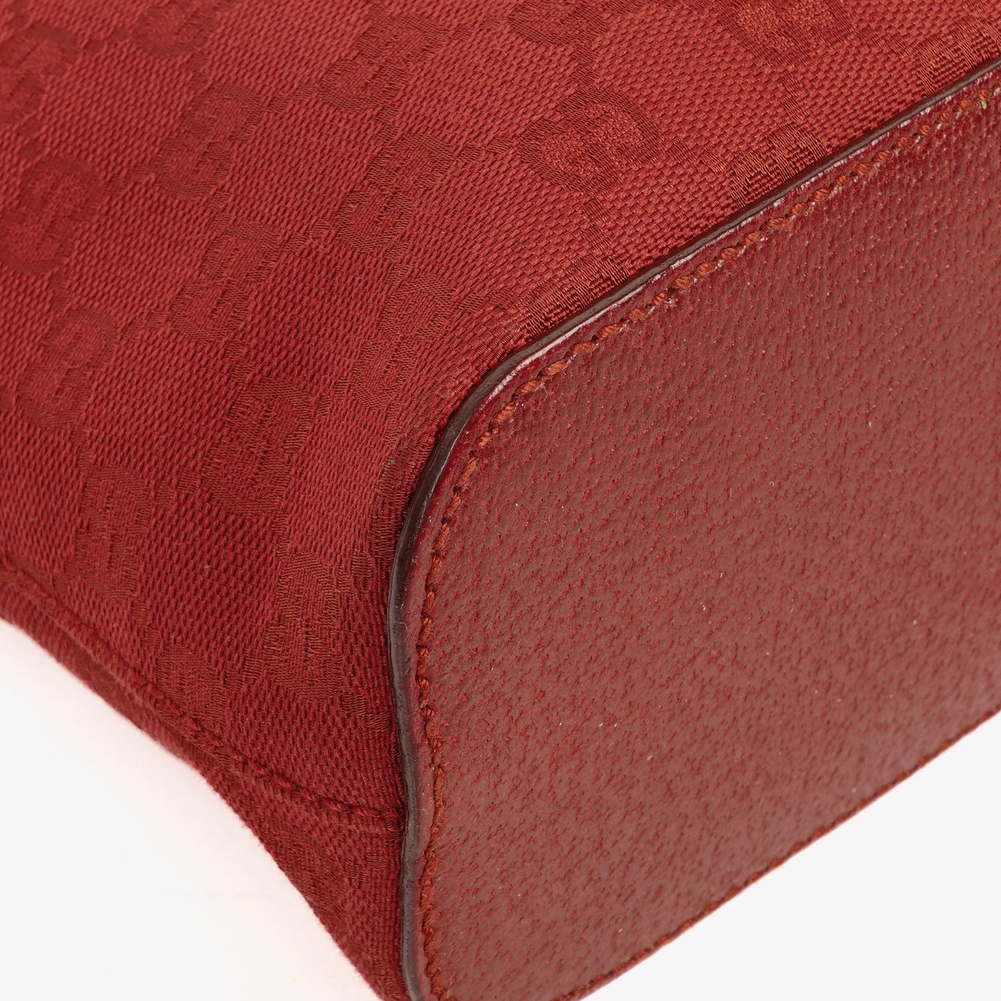 Gucci Handle Ring Red Hobo Bag