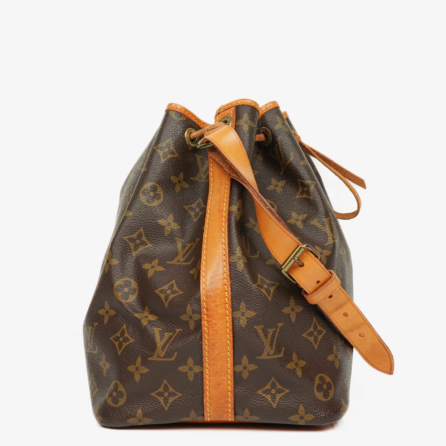 Louis Vuitton Petit Noe Monogram Canvas Shoulder Bag