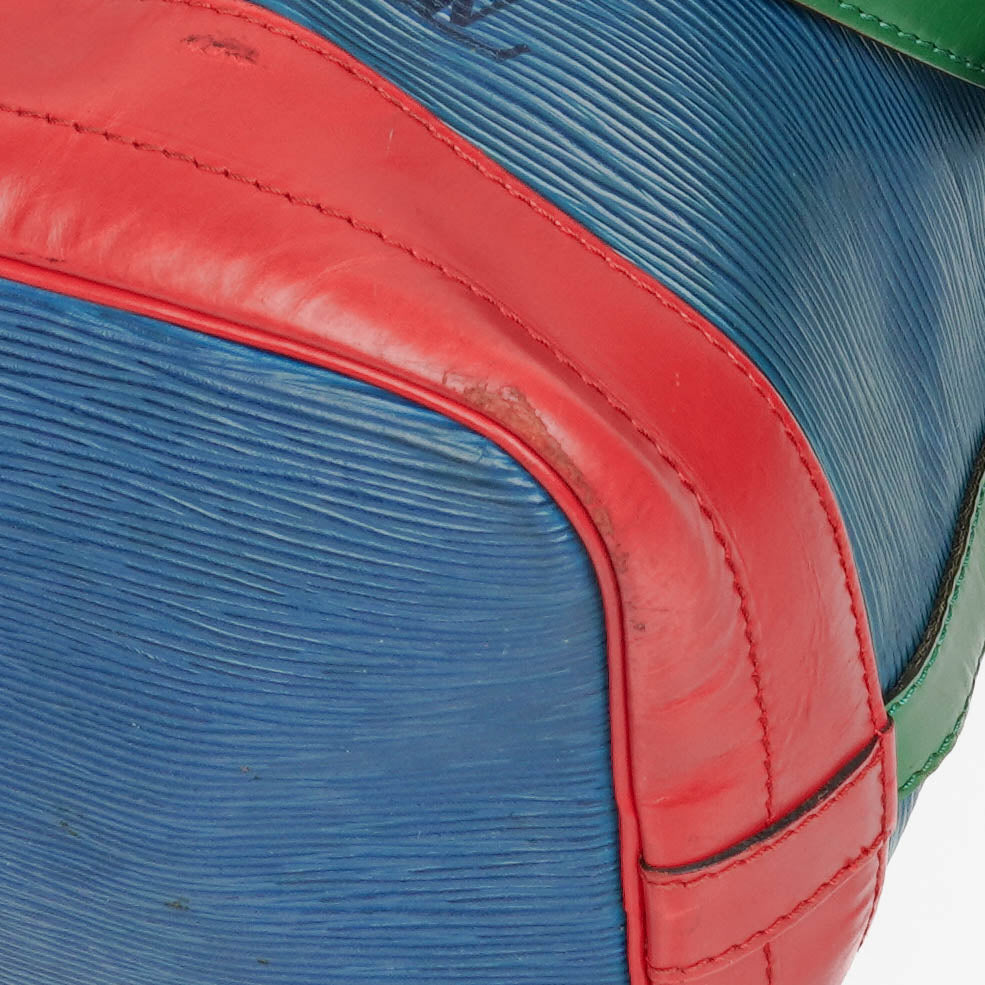 Louis Vuitton Noe Grande GM Multicolour Blue/Green/Red Epi Leather Shoulder Bag