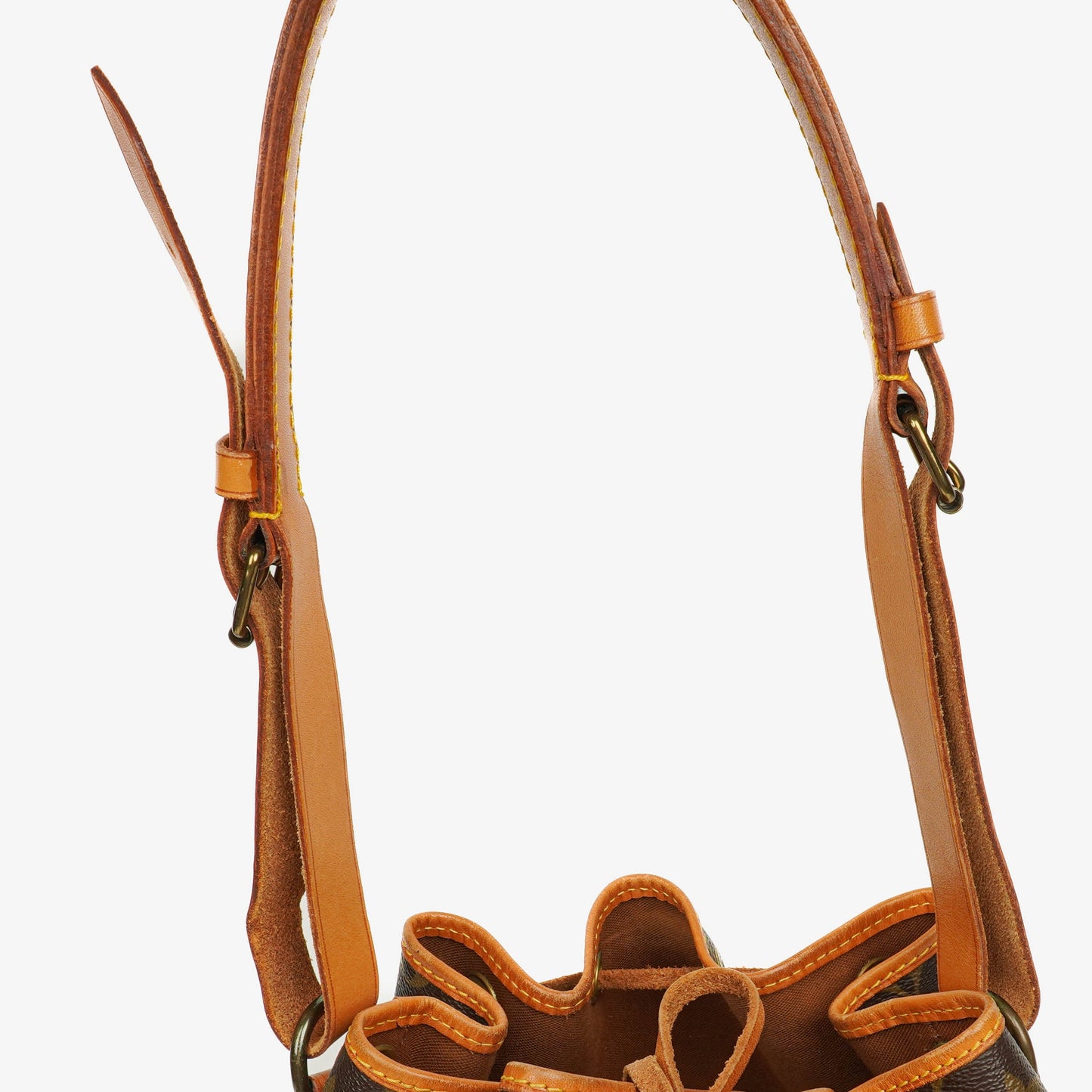 Louis Vuitton Petit Noe Monogram Canvas Shoulder Bag