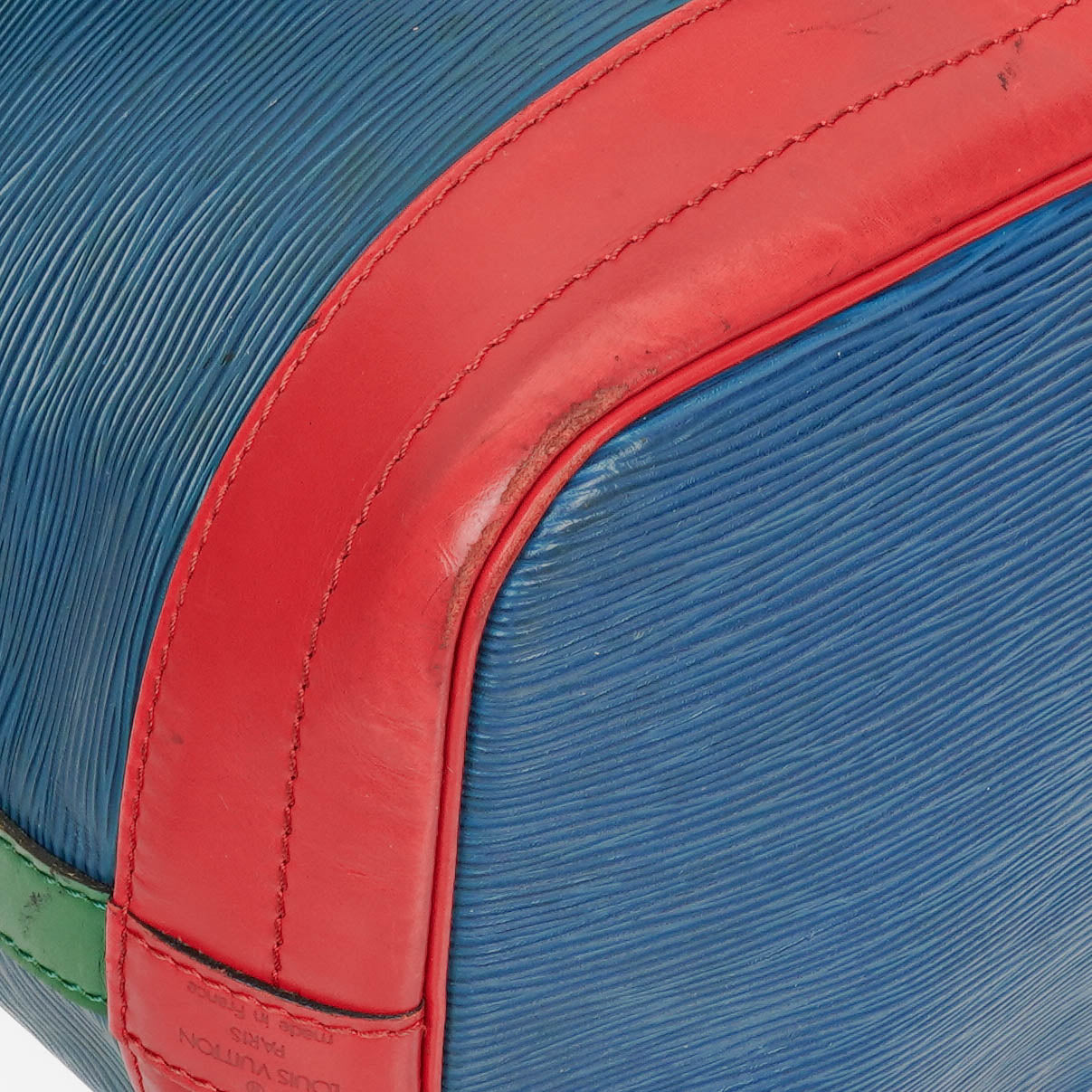 Louis Vuitton Noe Grande GM Multicolour Blue/Green/Red Epi Leather Shoulder Bag
