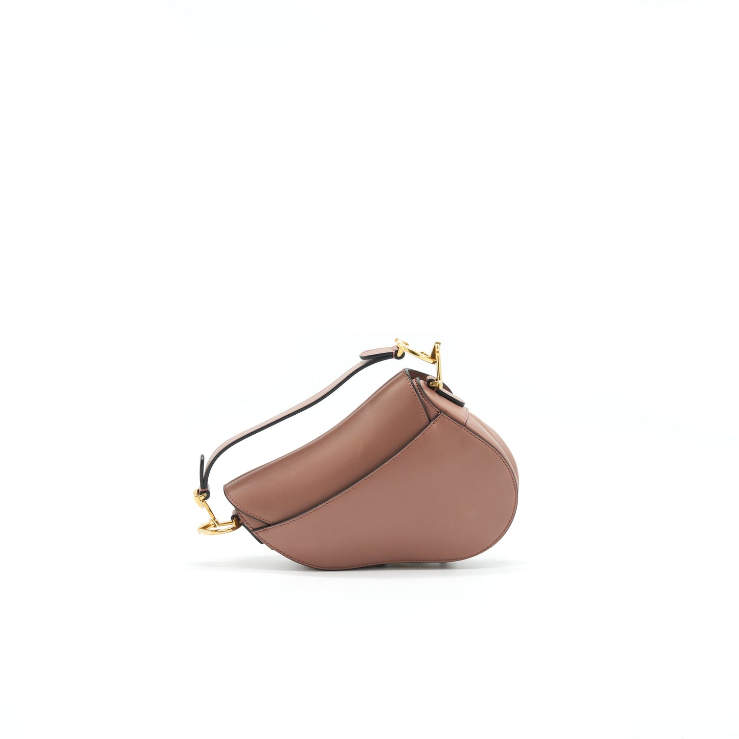 Dior Small Saddle Purse Rose Taupe