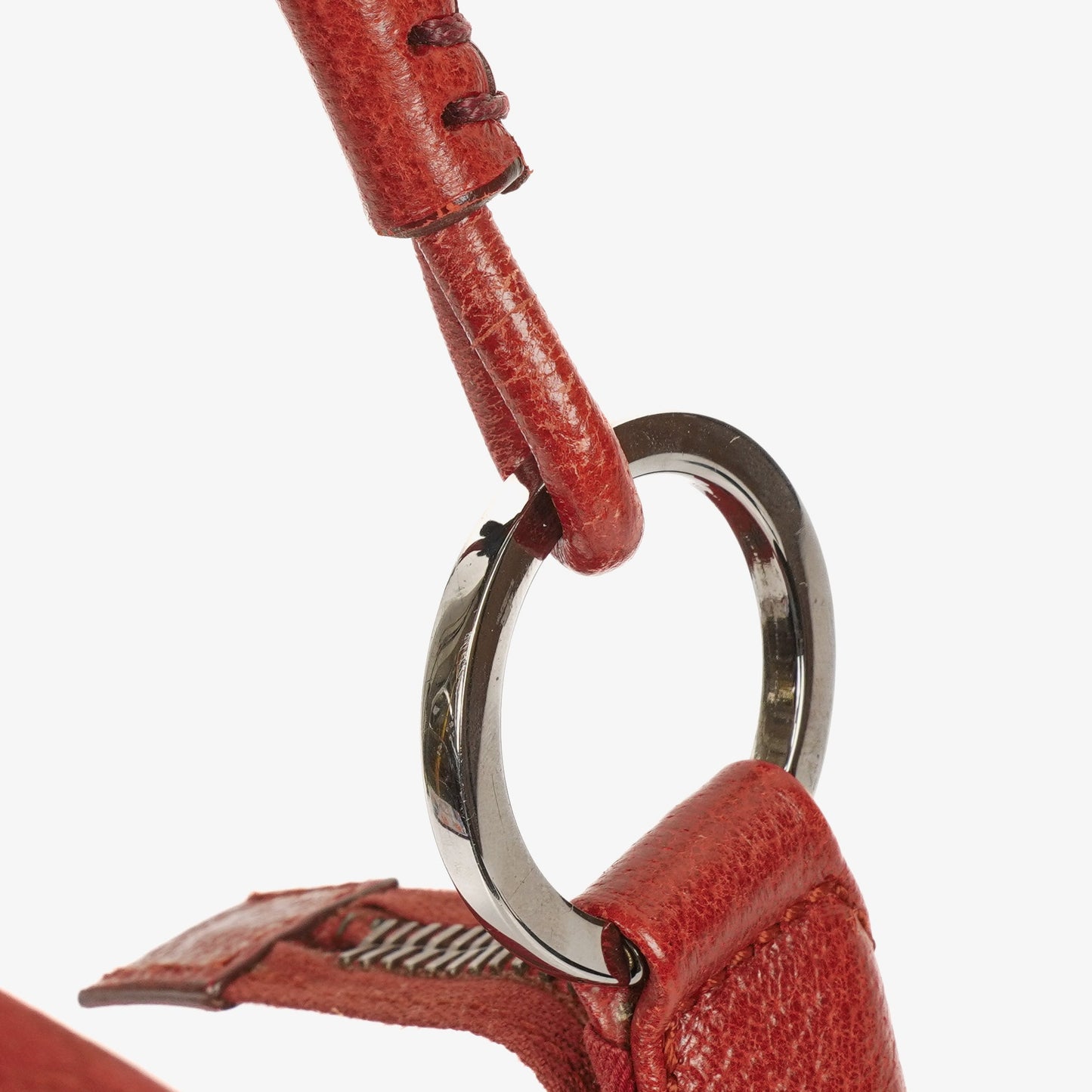 Gucci Handle Ring Red Hobo Bag