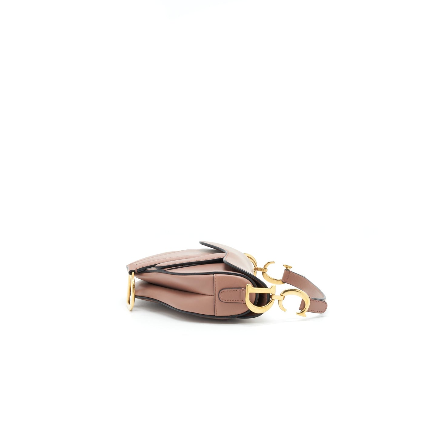 Dior Small Saddle Purse Rose Taupe
