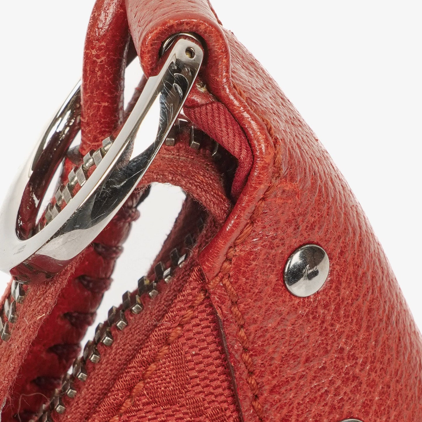 Gucci Handle Ring Red Hobo Bag
