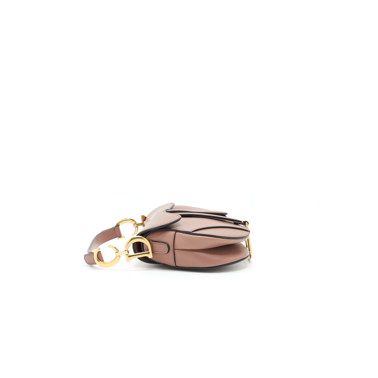Dior Small Saddle Purse Rose Taupe