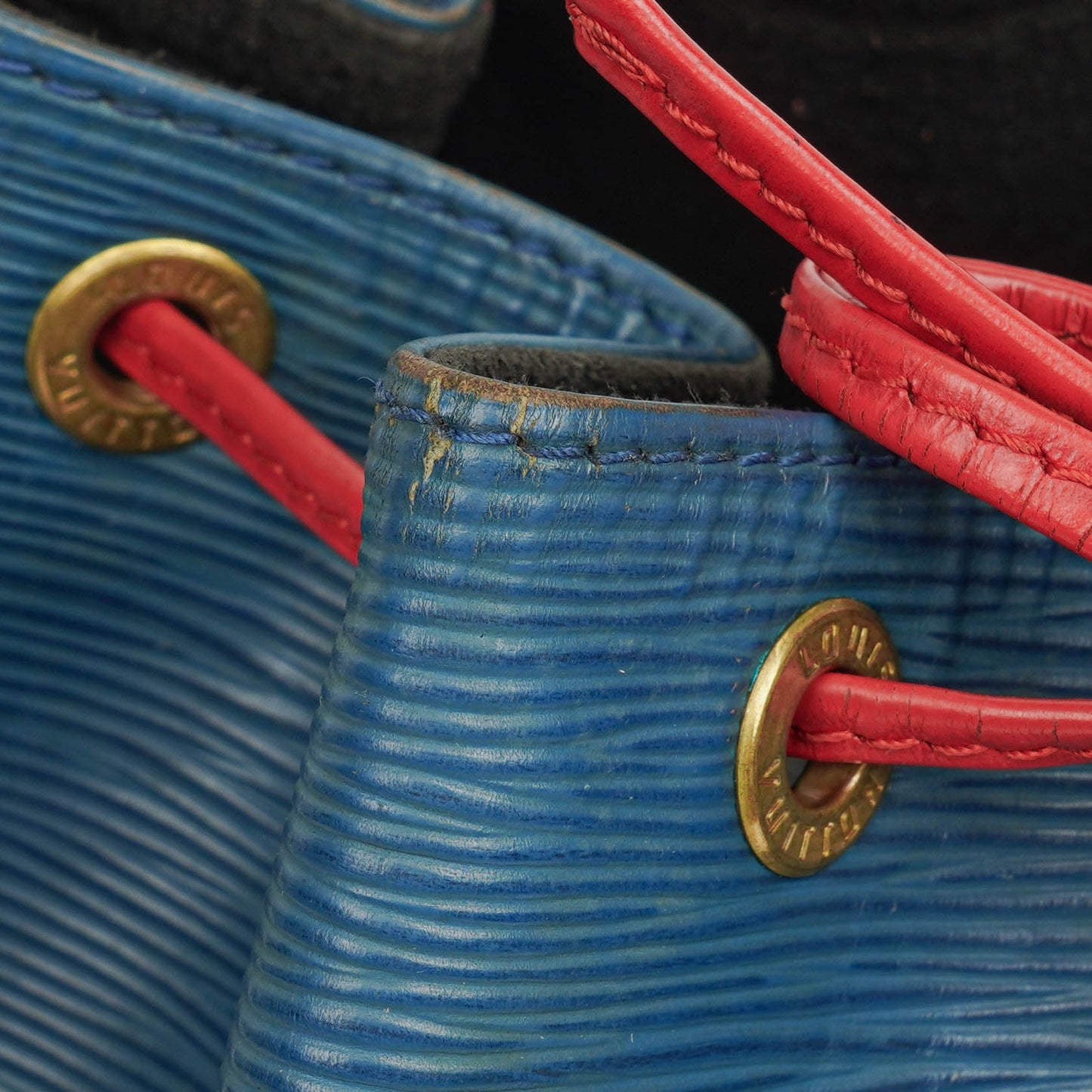Louis Vuitton Noe Grande GM Multicolour Blue/Green/Red Epi Leather Shoulder Bag