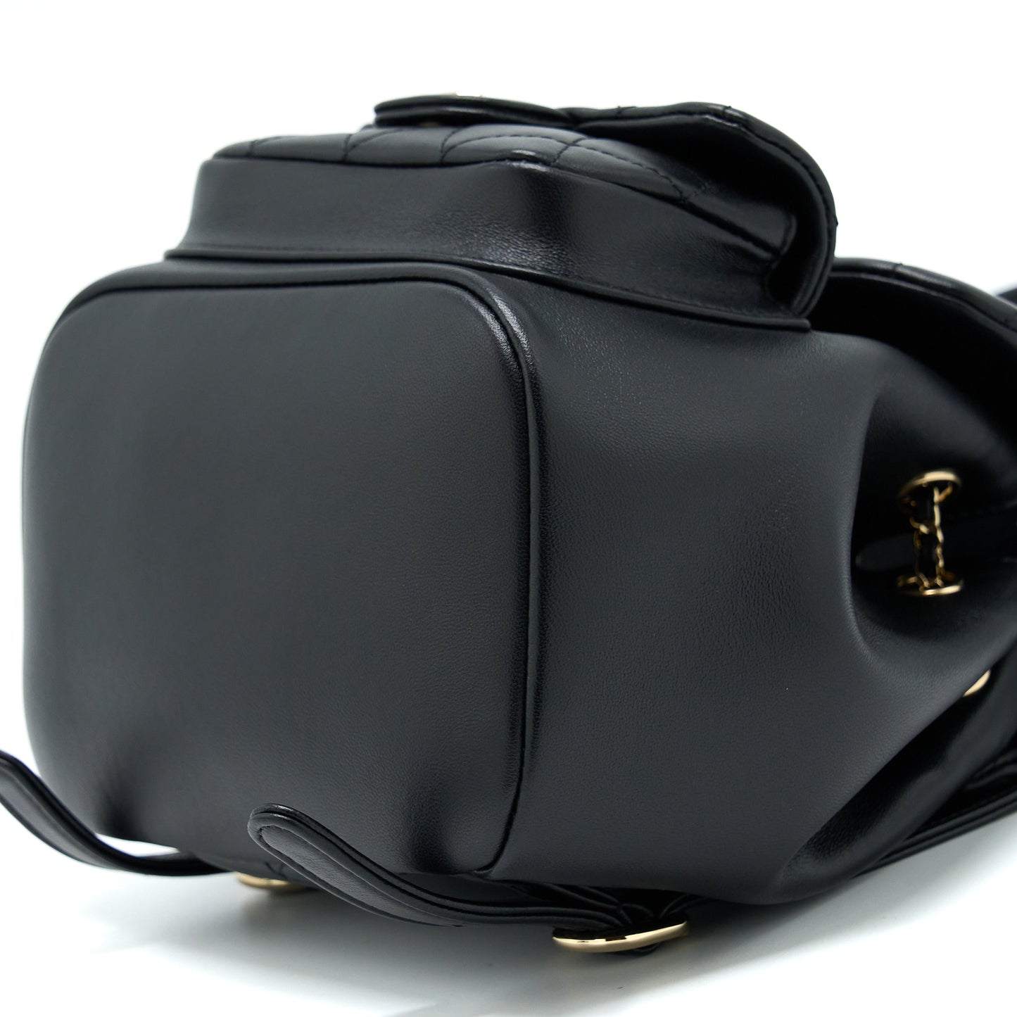 Chanel Duma Mini Backpack Lambskin Black L