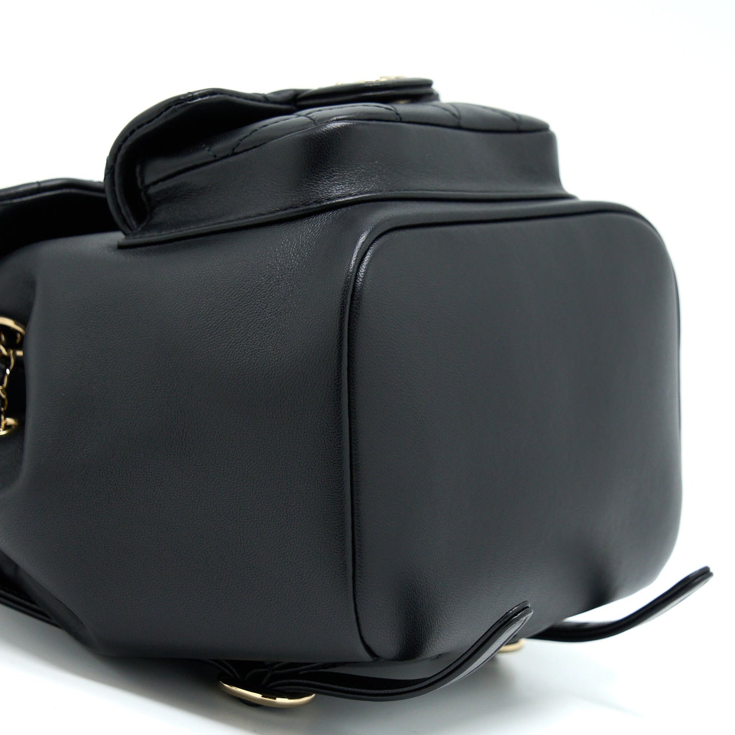 Chanel Duma Mini Backpack Lambskin Black L