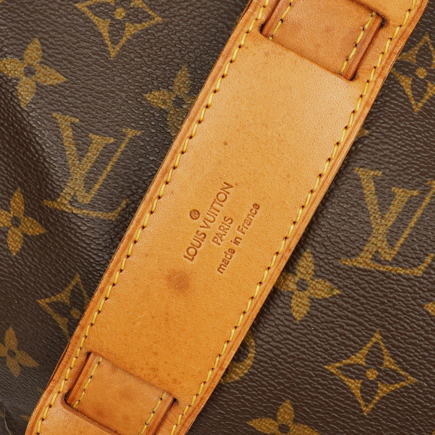 Louis Vuitton Keepall 55 & Bandoulière Monogram Canvas Travel Bag