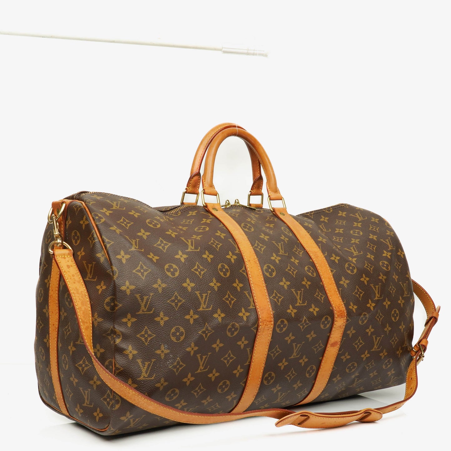 Louis Vuitton Keepall 55 & Bandoulière Monogram Canvas Travel Bag