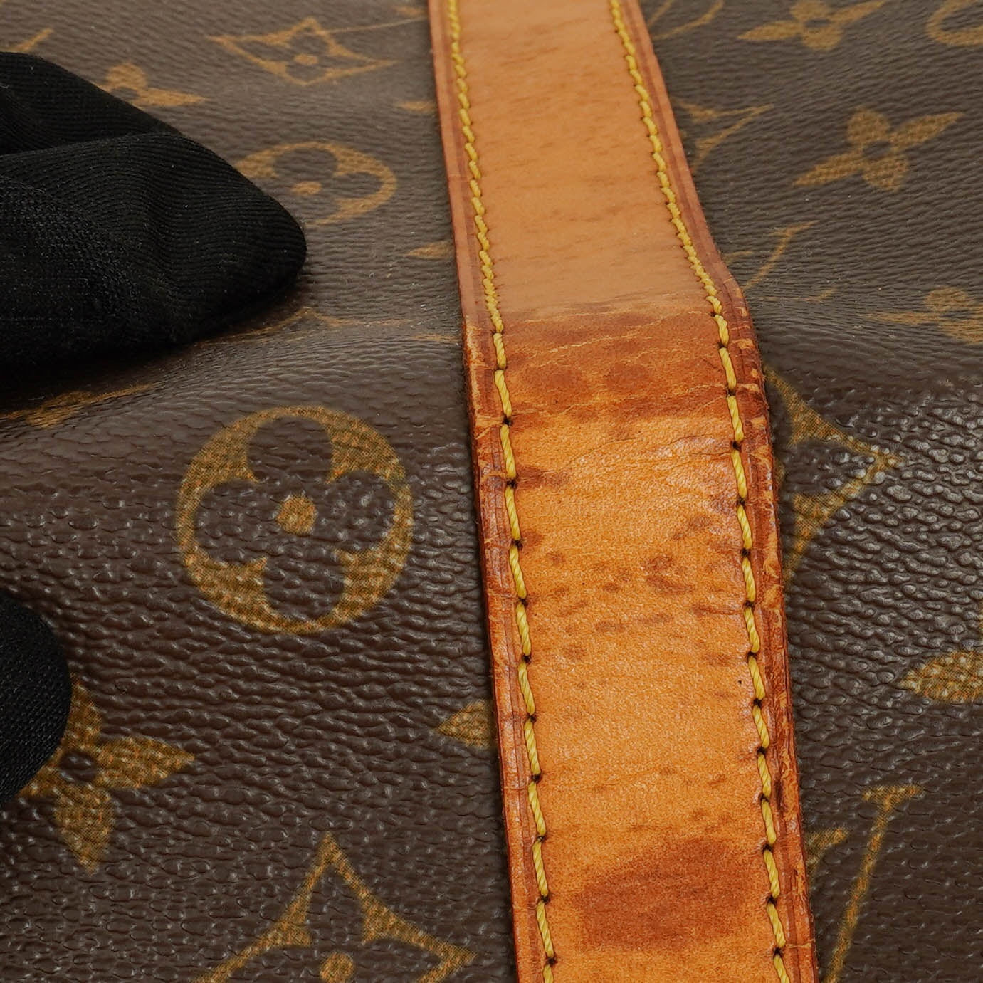 Louis Vuitton Keepall 55 & Bandoulière Monogram Canvas Travel Bag