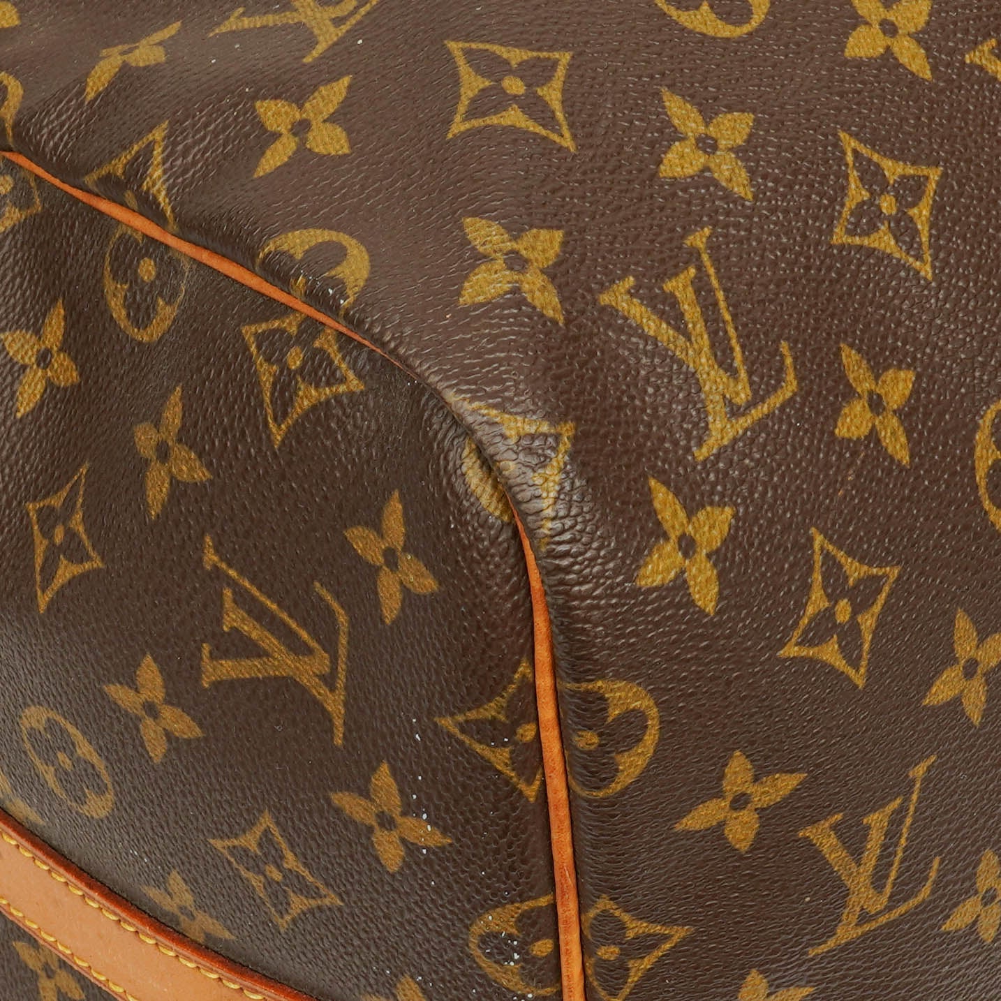 Louis Vuitton Keepall 55 & Bandoulière Monogram Canvas Travel Bag
