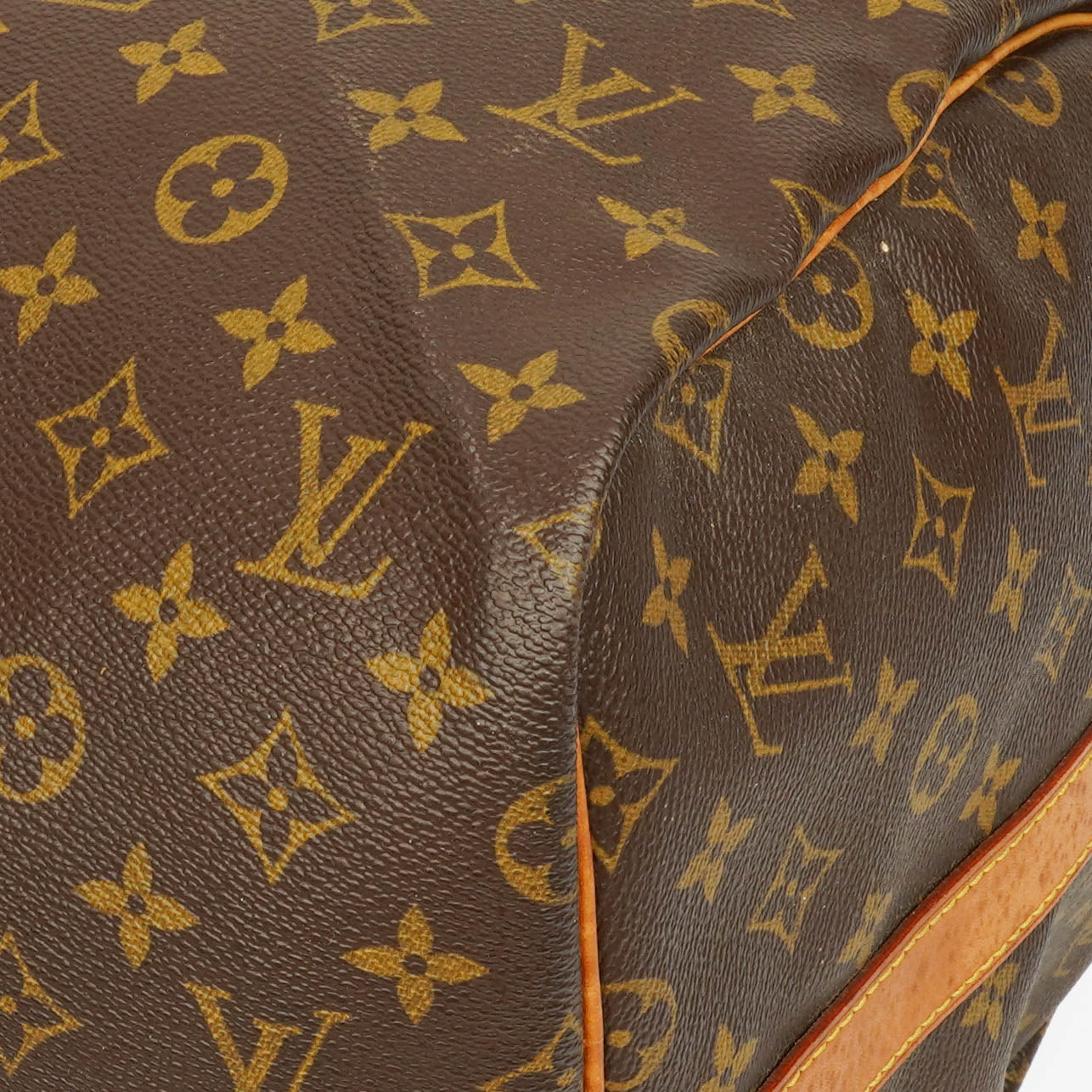 Louis Vuitton Keepall 55 & Bandoulière Monogram Canvas Travel Bag