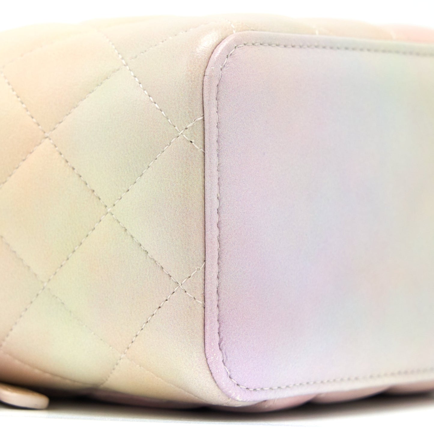 Chanel 22p Top Handle Long Vanity Case Lambskin Multicolour