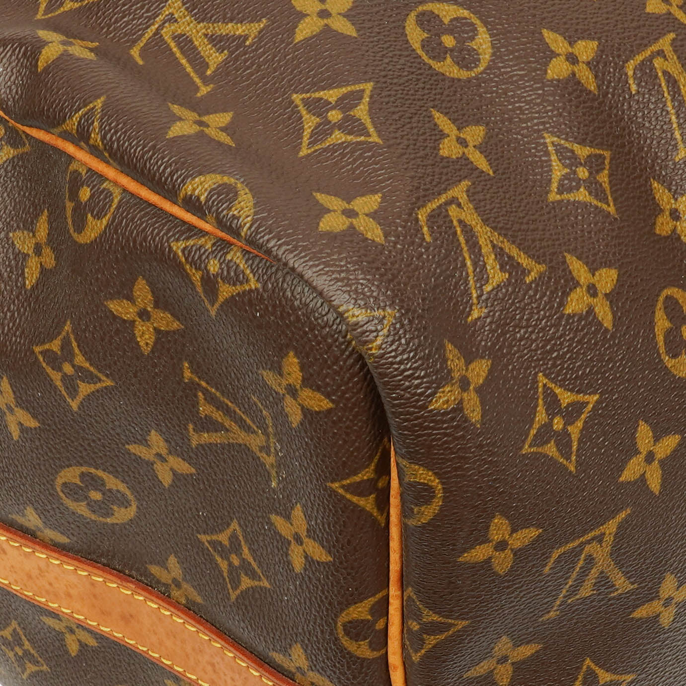 Louis Vuitton Keepall 55 & Bandoulière Monogram Canvas Travel Bag