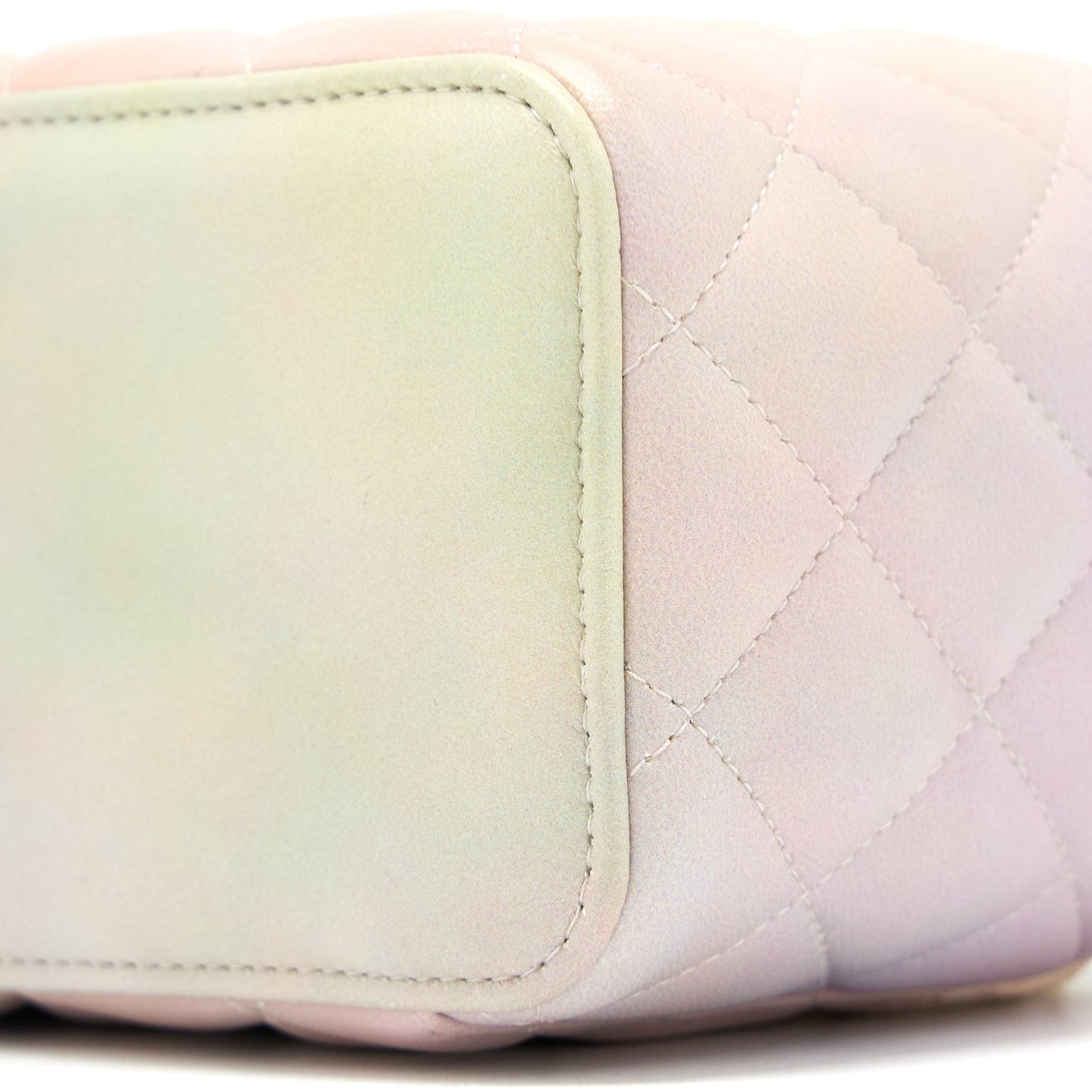 Chanel 22p Top Handle Long Vanity Case Lambskin Multicolour