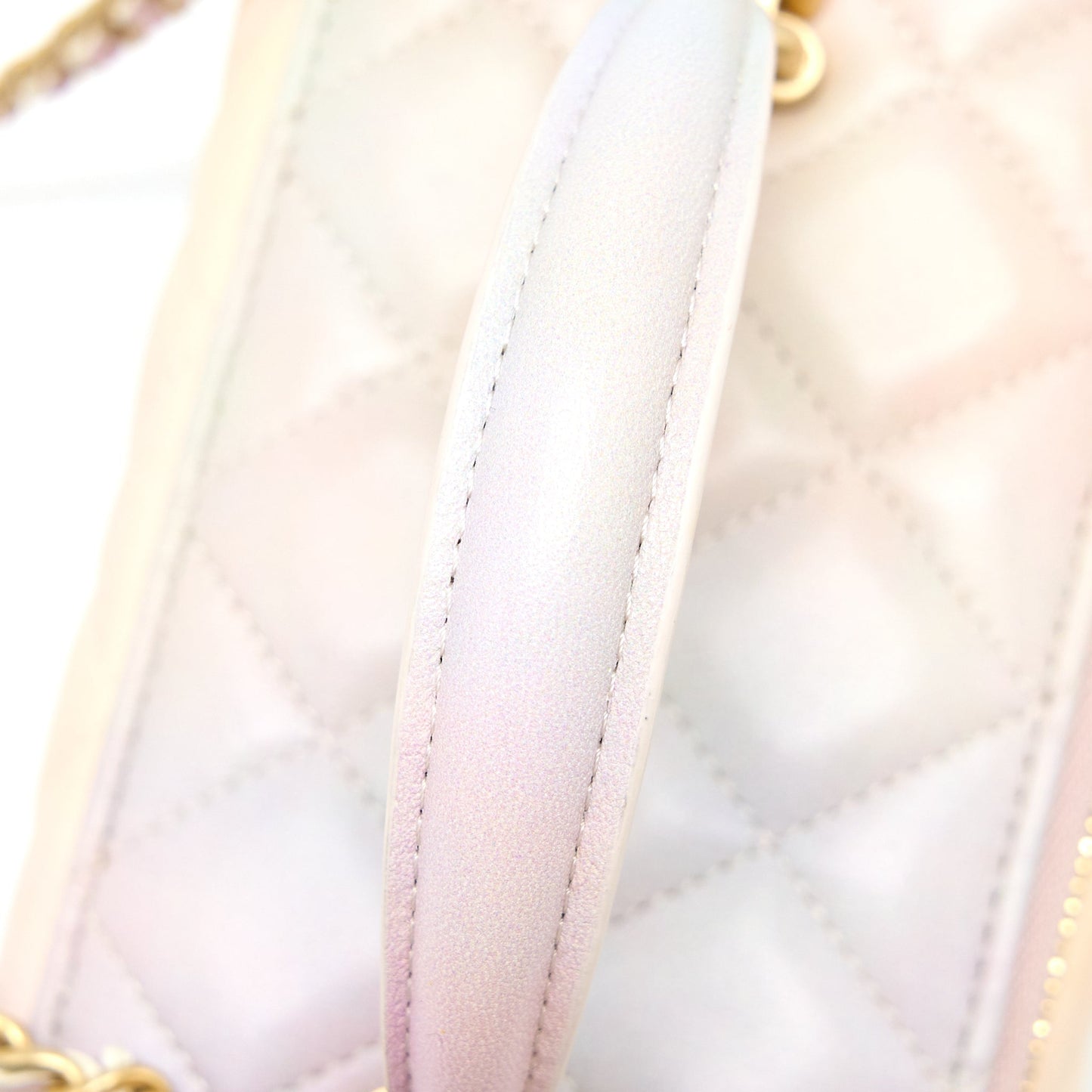 Chanel 22p Top Handle Long Vanity Case Lambskin Multicolour