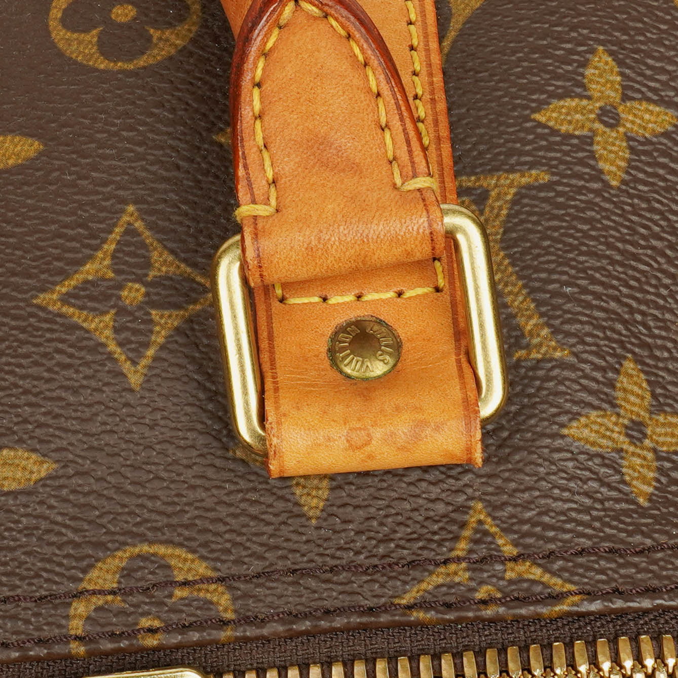 Louis Vuitton Keepall 55 & Bandoulière Monogram Canvas Travel Bag