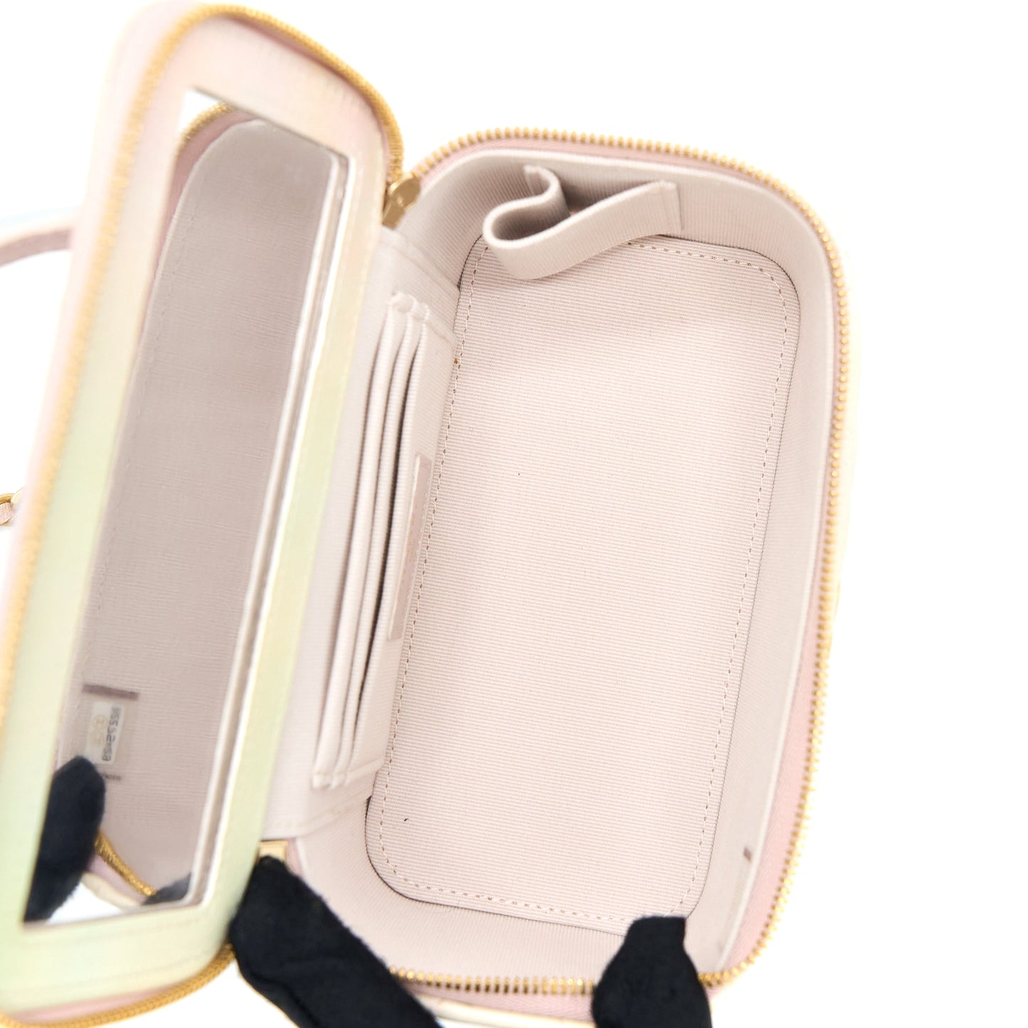 Chanel 22p Top Handle Long Vanity Case Lambskin Multicolour