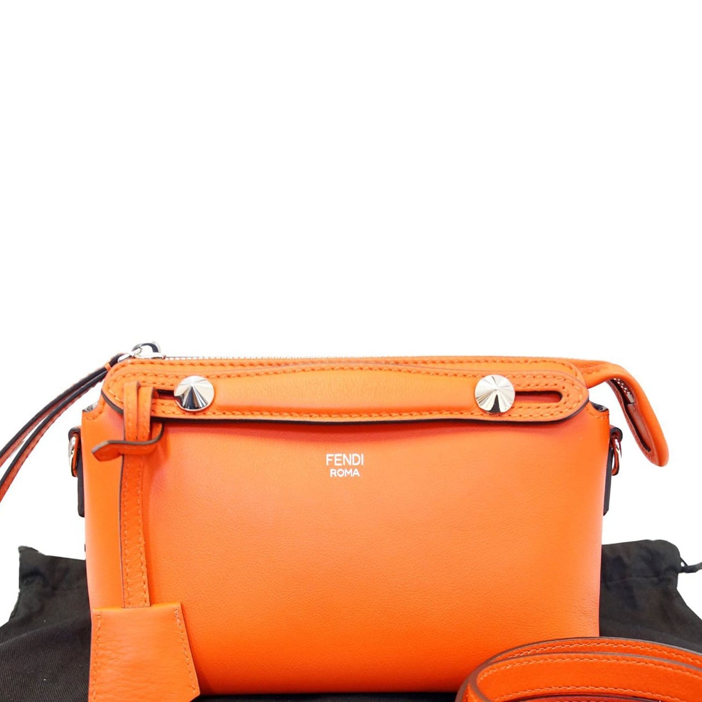 Fendi By The Way Leather Red Crossbody