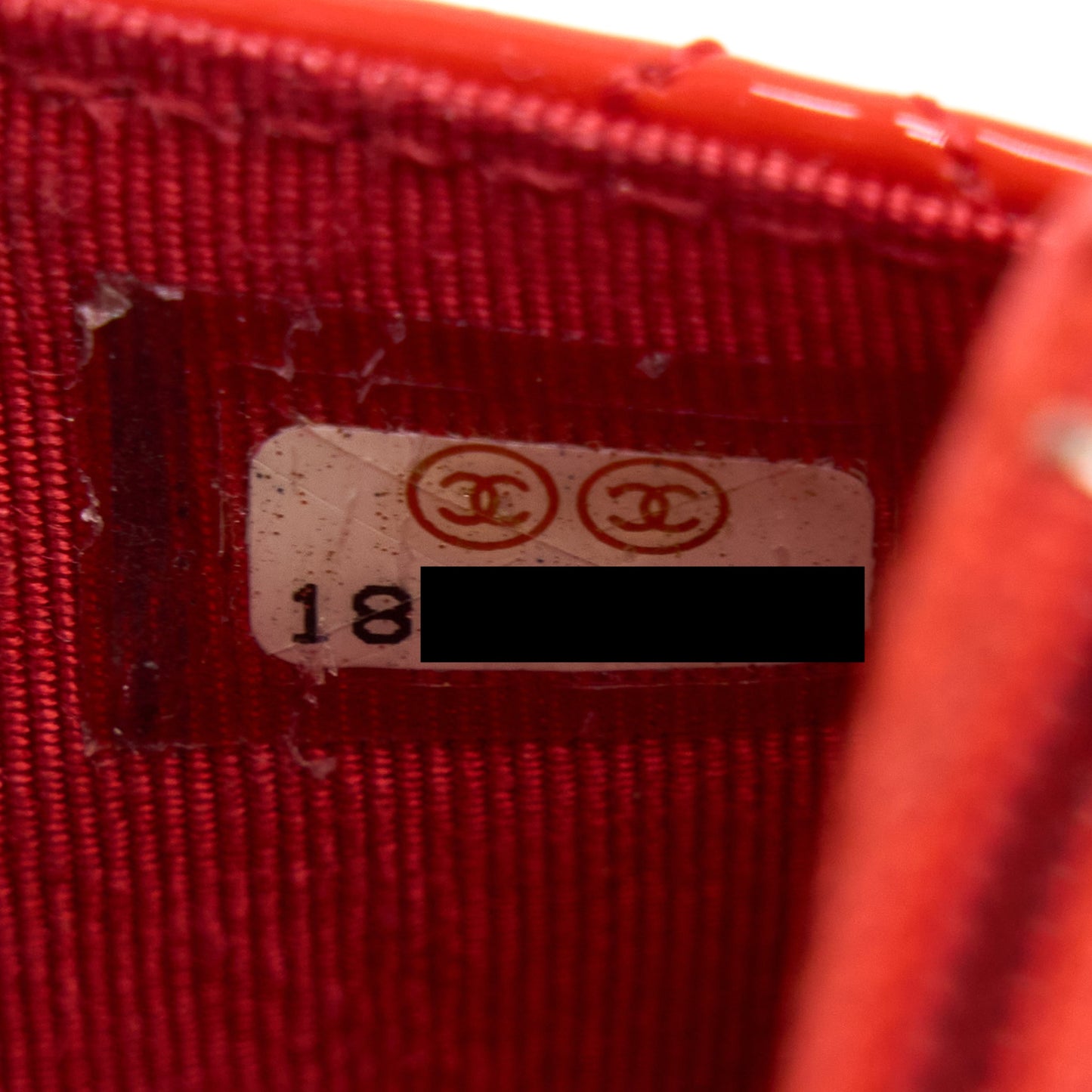 Chanel Classic Wallet On Chain Patent Red