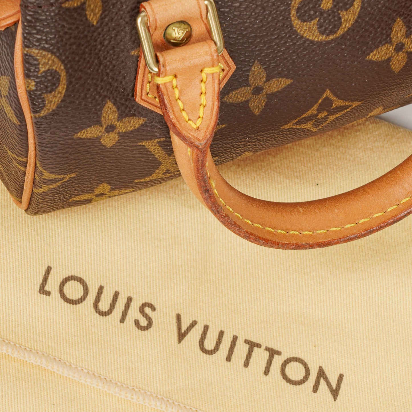Louis Vuitton Nano  Monogram Canvas Mini Bag