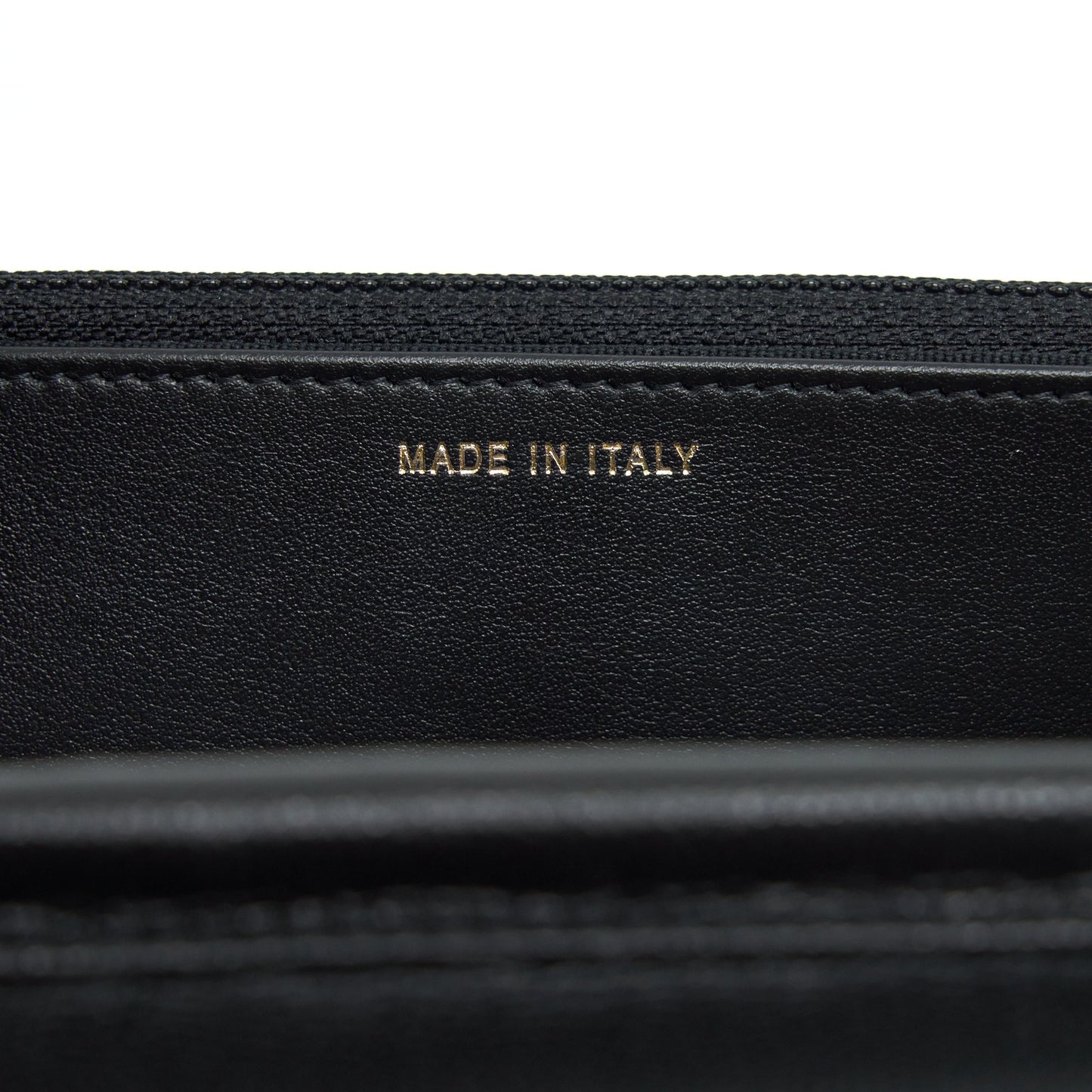 Chanel 22S Detail CC Logo Wallet On Chain Caviar Black L