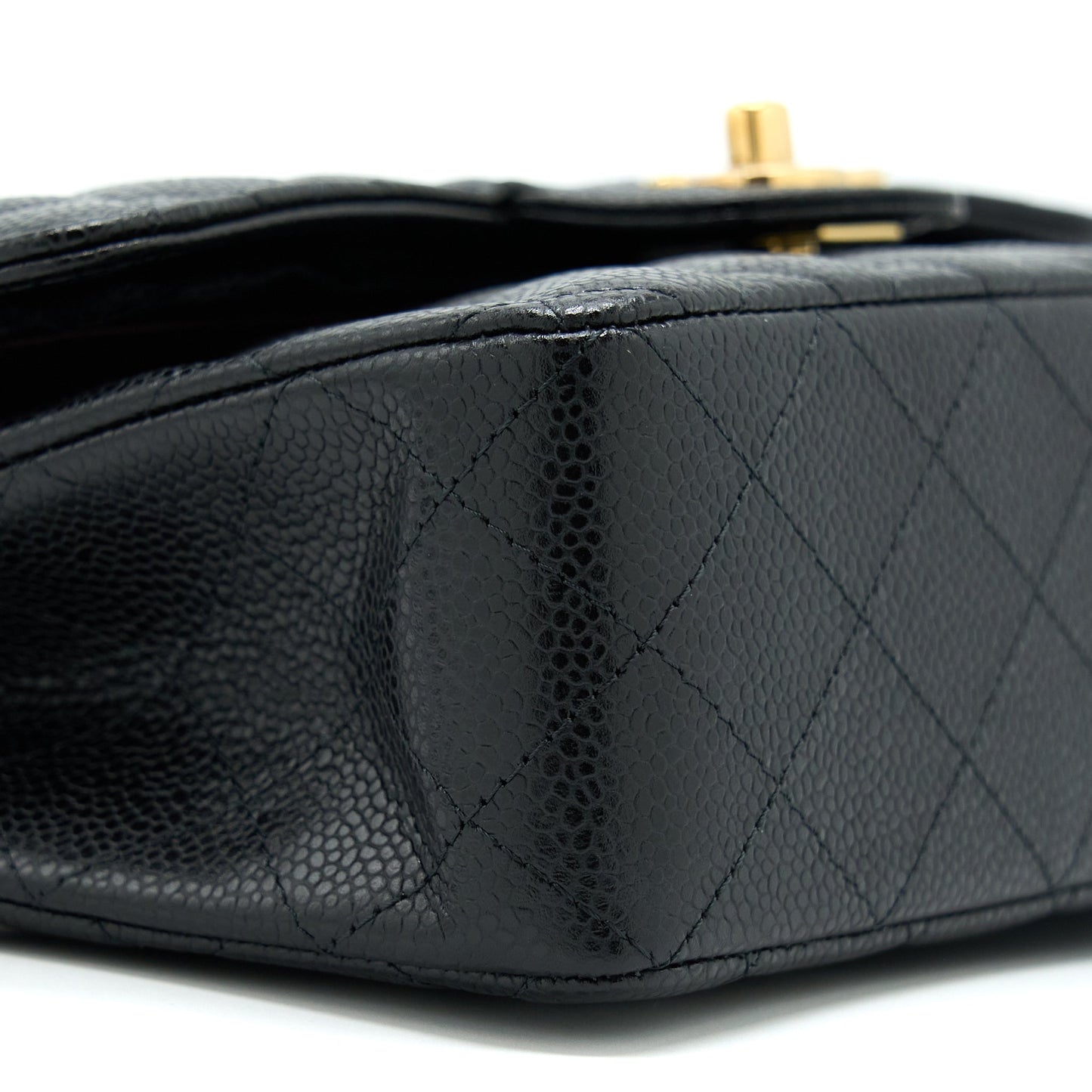 Chanel Small Classic Double Flap Caviar Black