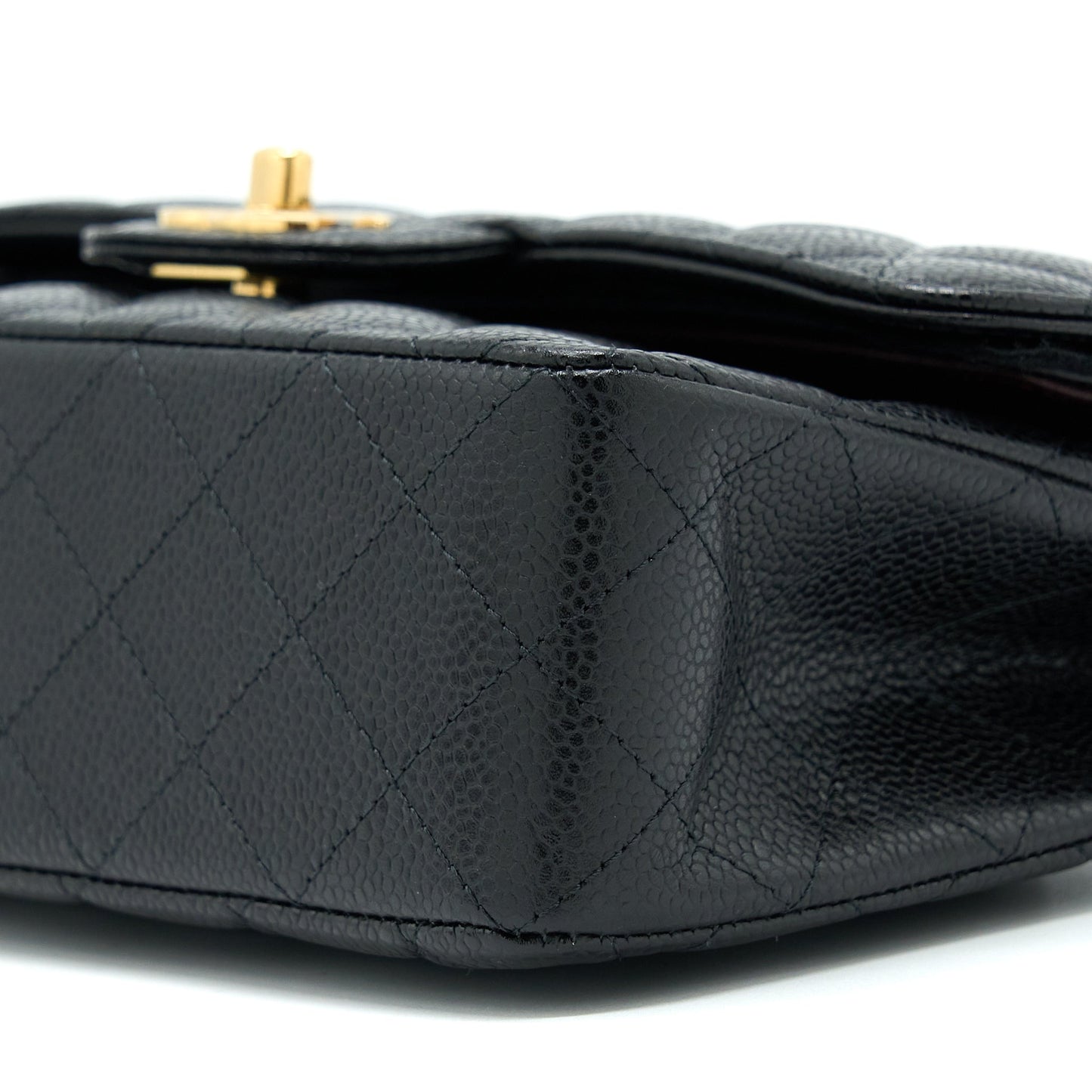 Chanel Small Classic Double Flap Caviar Black